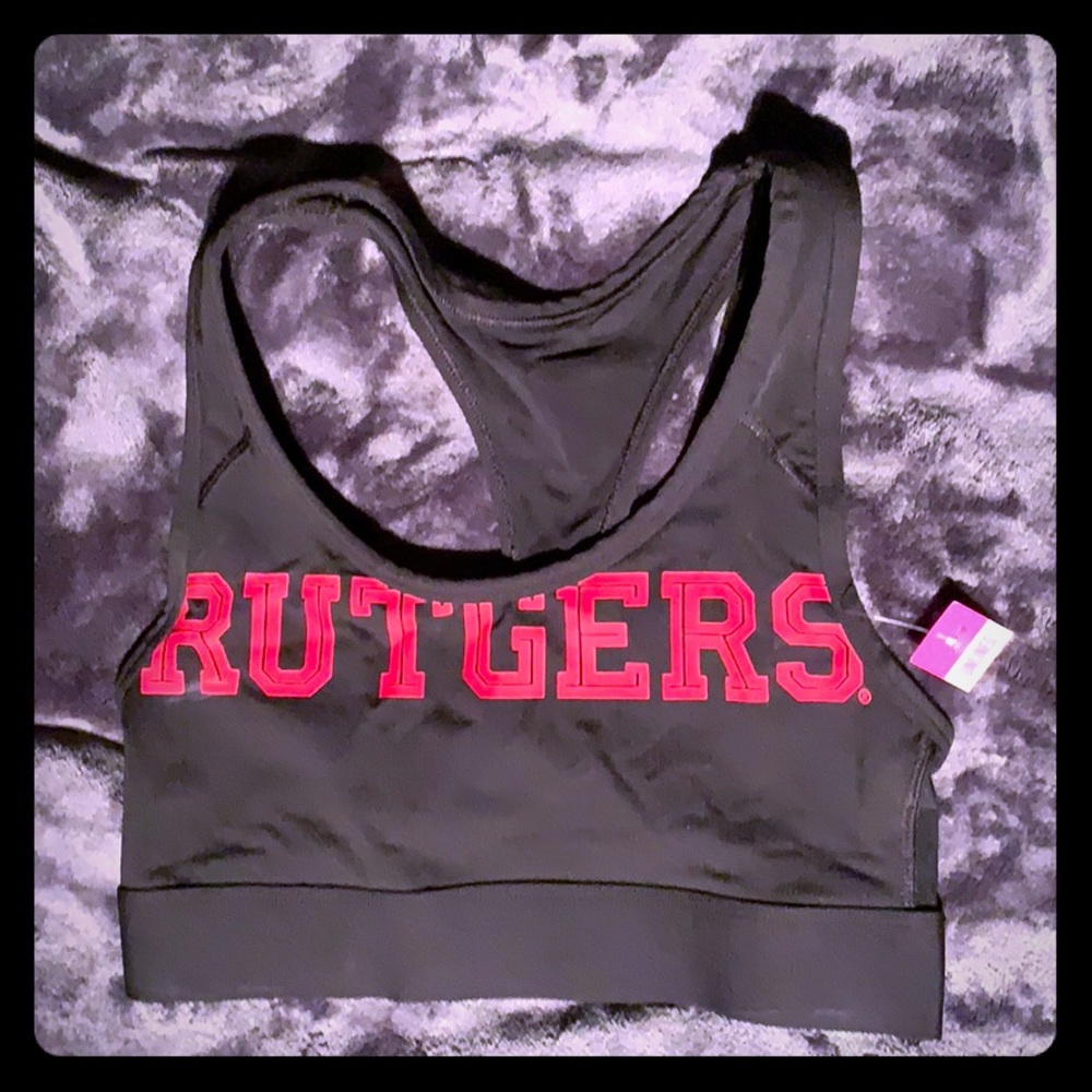 Victoria’s Secret Rutgers Sports Bra.